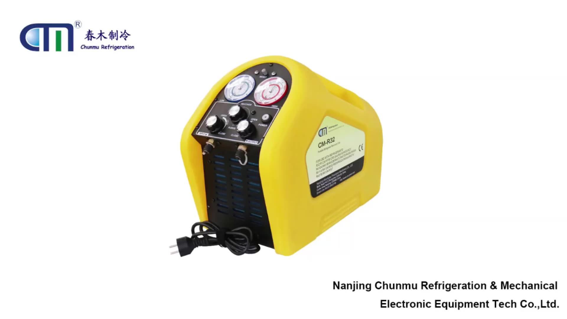 Hvac Climatiseur R134a R32 Unité De Récupération De Réfrigérant Gazeux