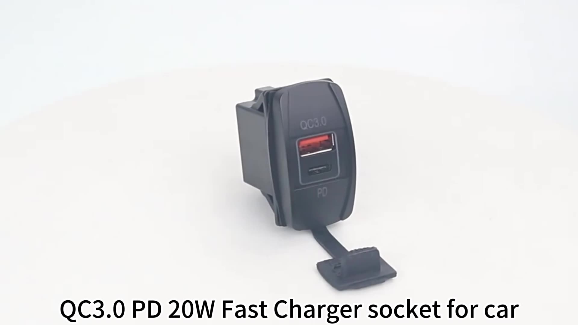 Caricabatterie Auto Universale 3 Porte USB, 7A, Ricarica Veloce QC 3.0, Chip Smart