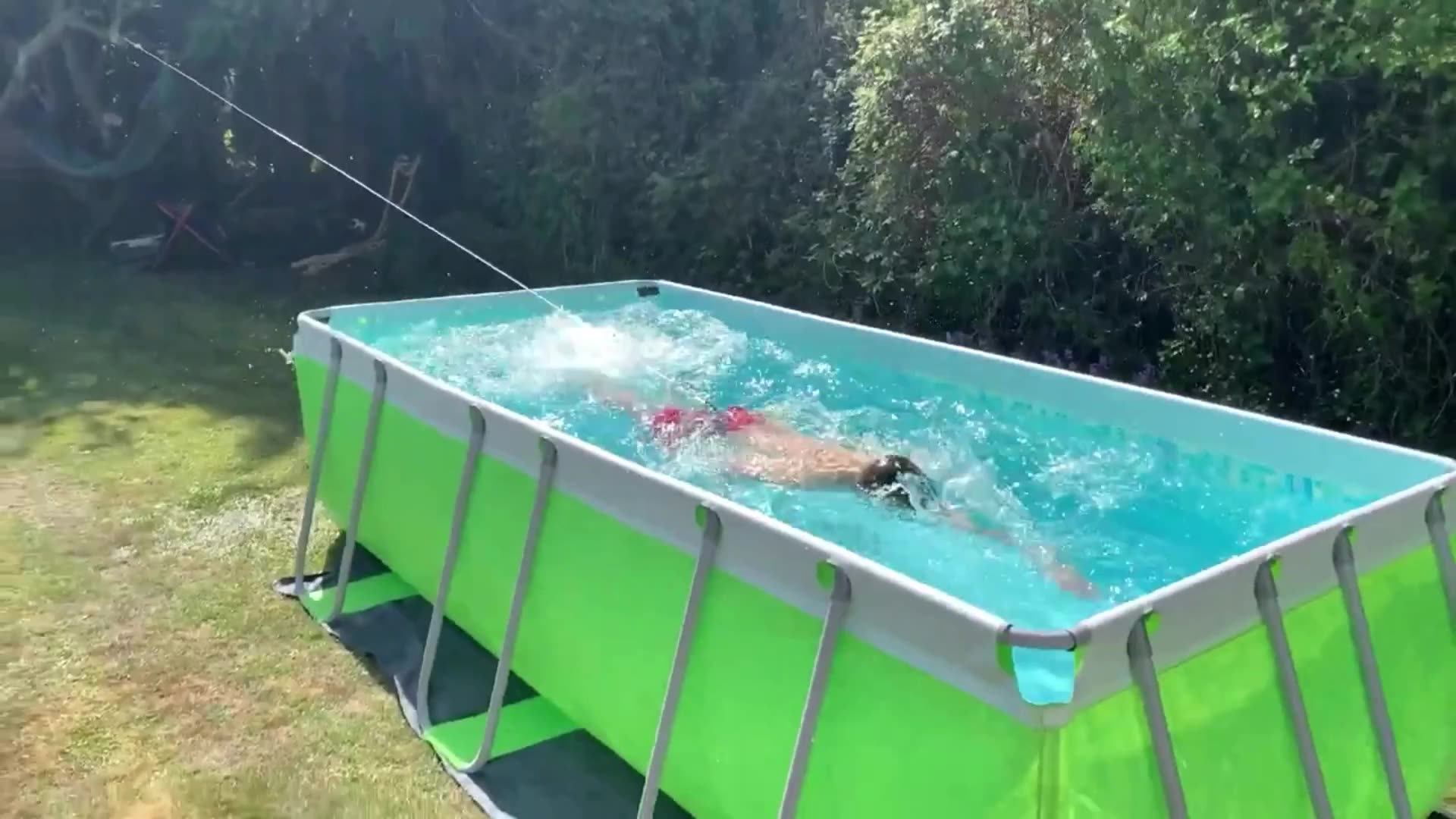 Commercial Metal Frame Pool Adult Children Pool Above Ground Swimming