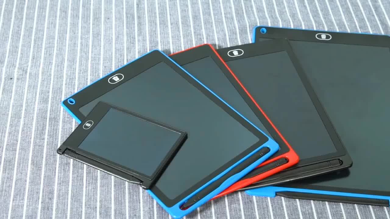 Portable Electronic Message Boards 12 Inch Lcd Writing Tablet Mouse Pad