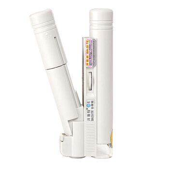 Best 80x magnifying glass with light led microscope jewelry identification antique jade coins antique mobile phone clip