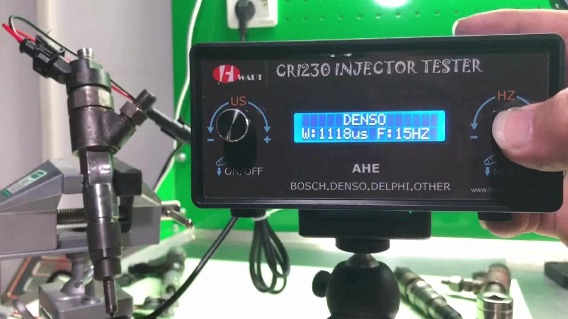 For Bosch Denso Cat Delphi Diesel Common Rail Injector Tester With Dynamic Stroke Measuring Ahe