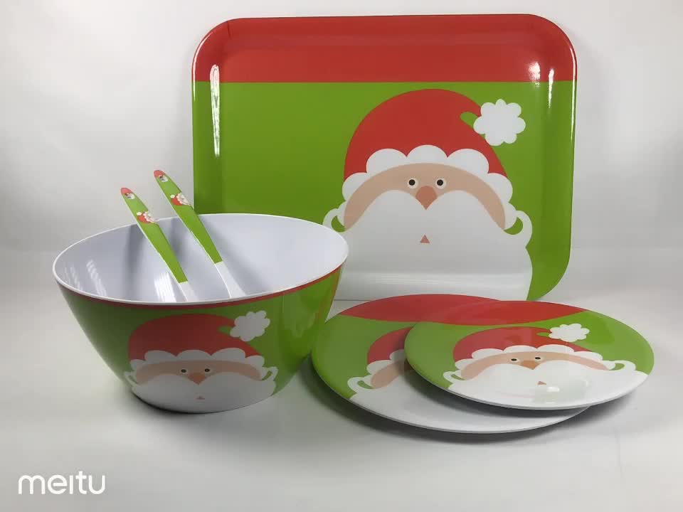 China Factory Bpa Free Unbreakable Custom Design Print Christmas