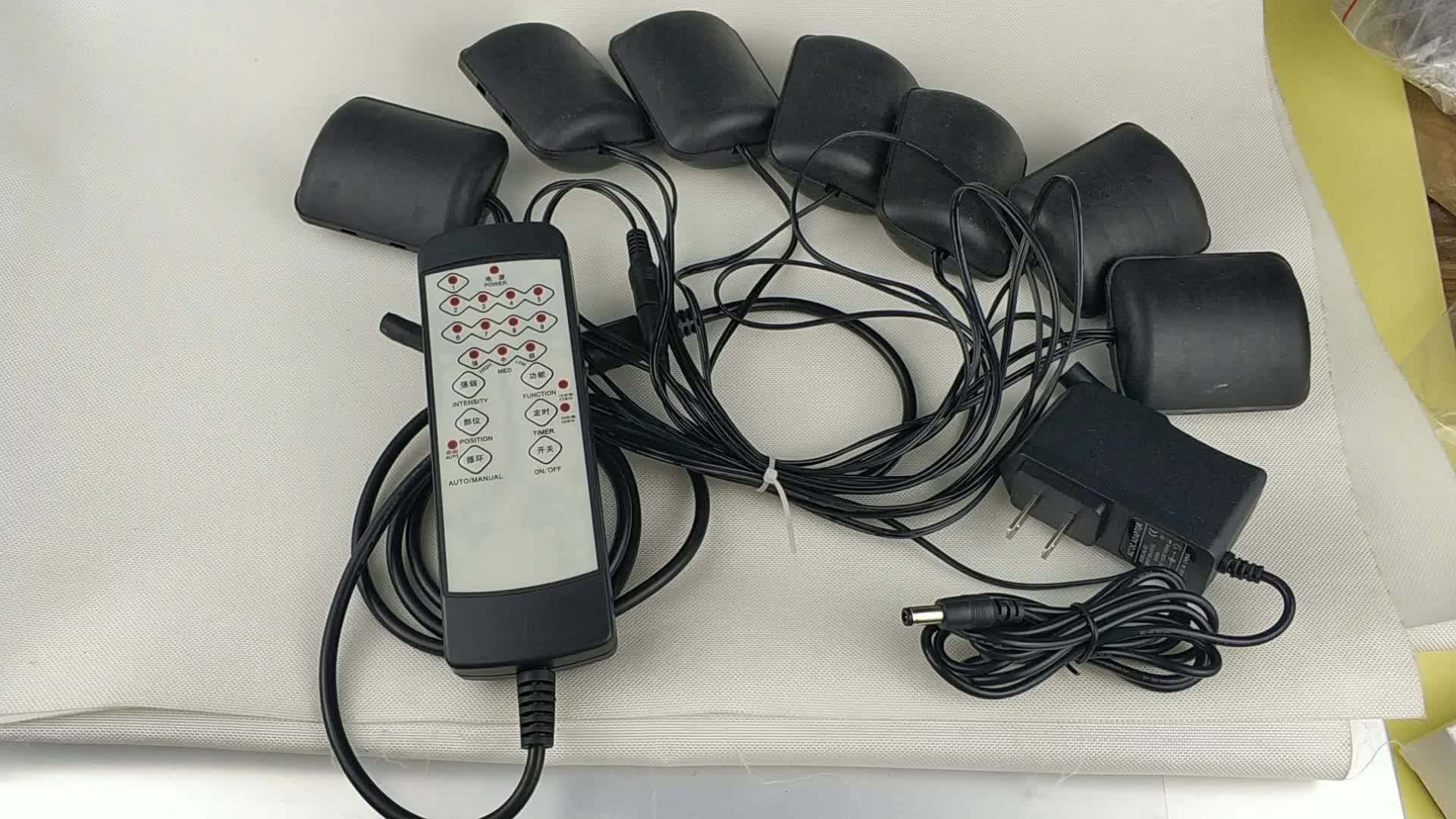 2021 Wholesale 7 Motors Massage Recliner Chair Parts Vibration Massage