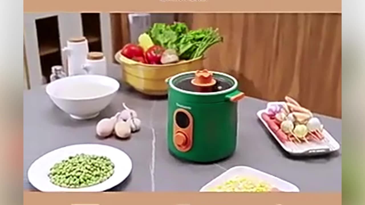 Food Steamer Mini Porridge Cooker Mini Electric Rice Cooker Multi