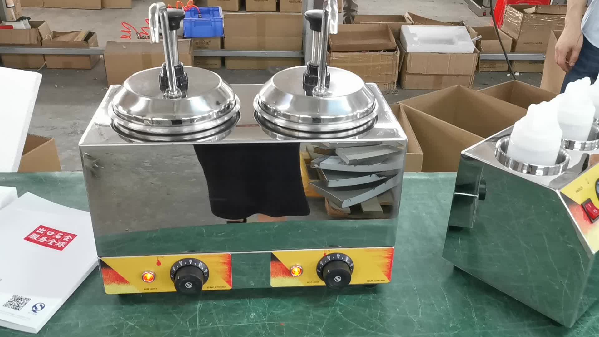 Spanish Churros Filling Machine Churros Display Warmer For Sale - Buy