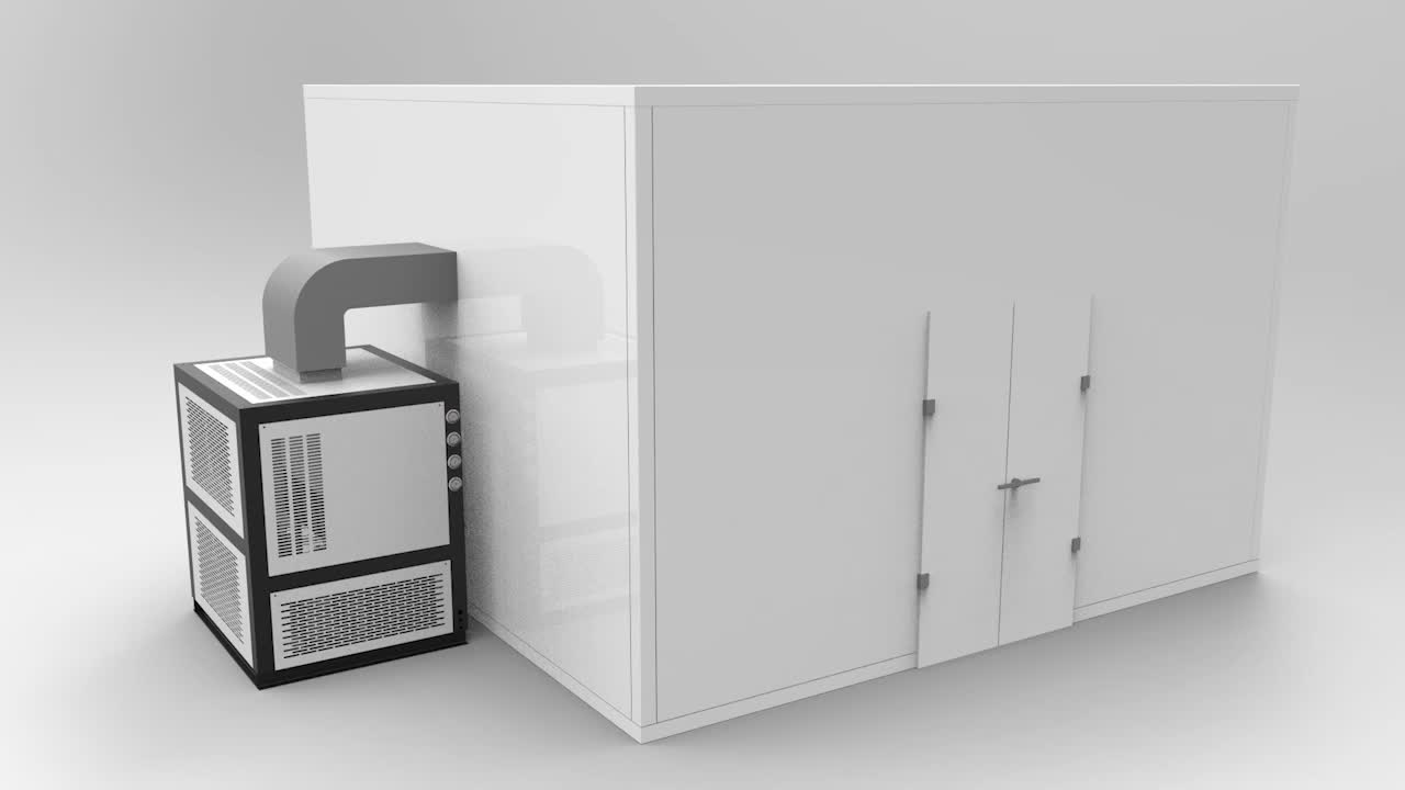 30kg/h Industrial Commercial Large Food Freeze Dryer Drying Machine