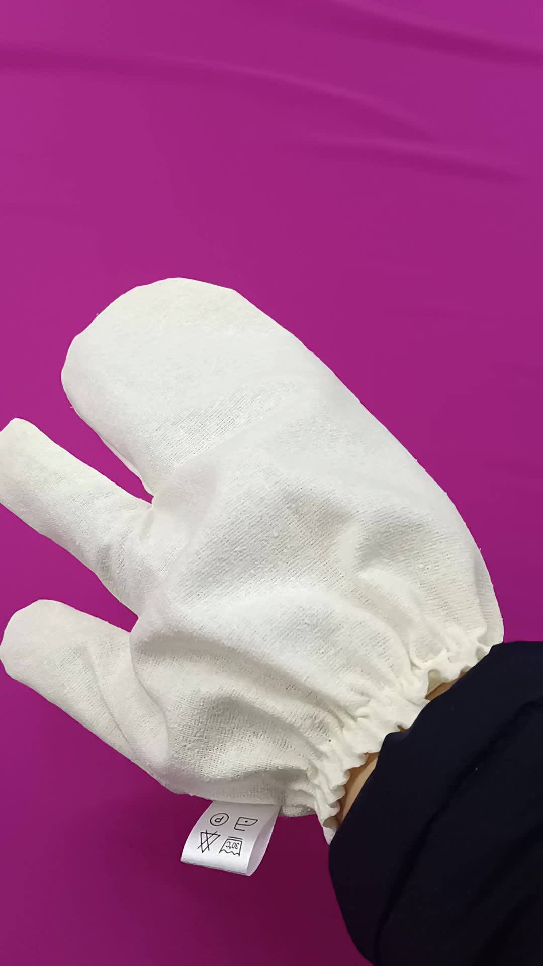 Kelebek 2er-Set Peeling-Handschuhe – Türkisches Kese Für Damen & Herren – Sanftes Körperpeeling Für Dusche & Zuhause