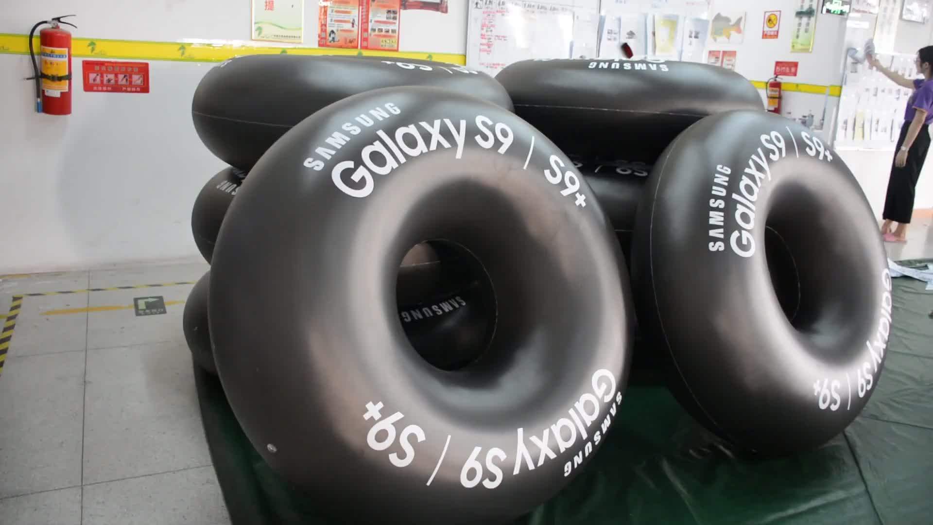 Pvc White Inflatable Round Ring & Balloon,Custom Inflatable Model Buy