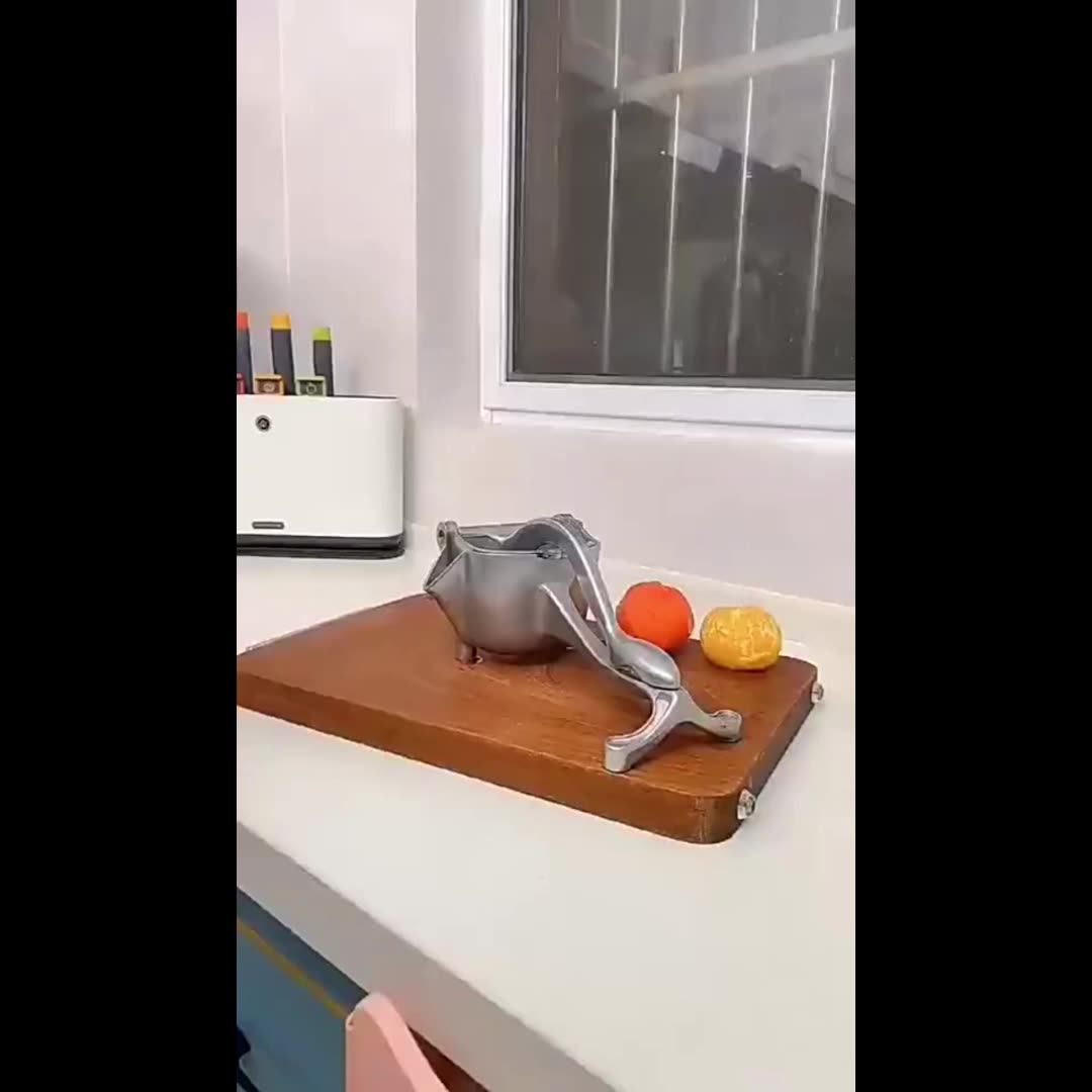 Manual Juicer Portable Removable Aluminum Alloy Juicer Hand Press