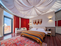 Jinsha Haixinglv Desert Hotel (Scenic Area Branch) Starry Sky Panoramic King Room