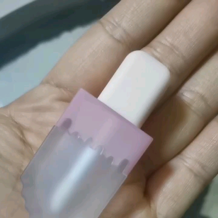 Icecream Shape Popsicle Pink Plastic Lip Gloss Tube Lipgloss Container