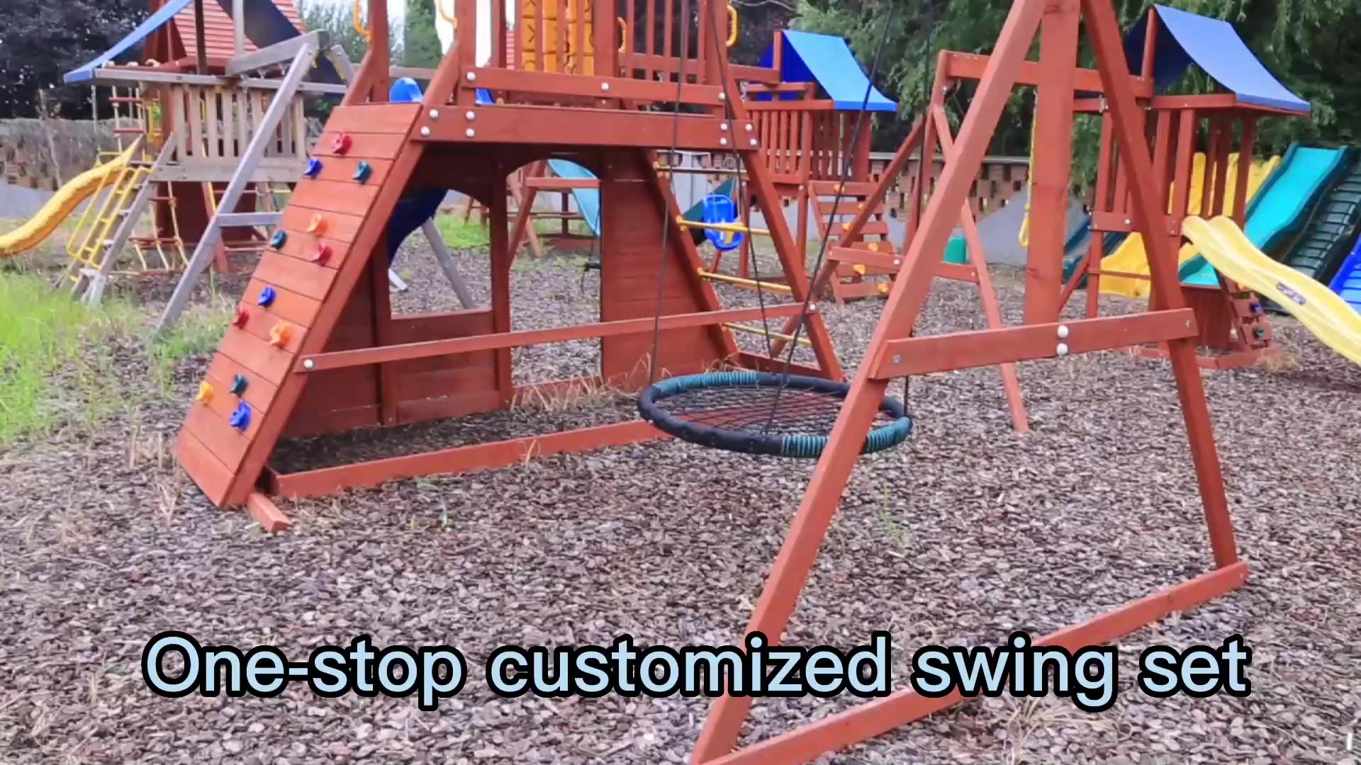 Summit Rise Play Centre Custom Children Backyard Playground Wooden