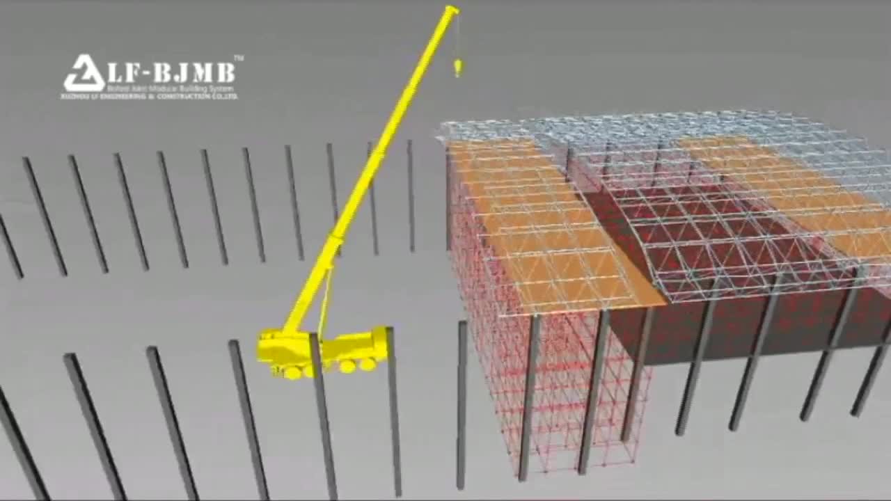 Lf New Design Building Materials Steel Structure Shopping Mall Buy