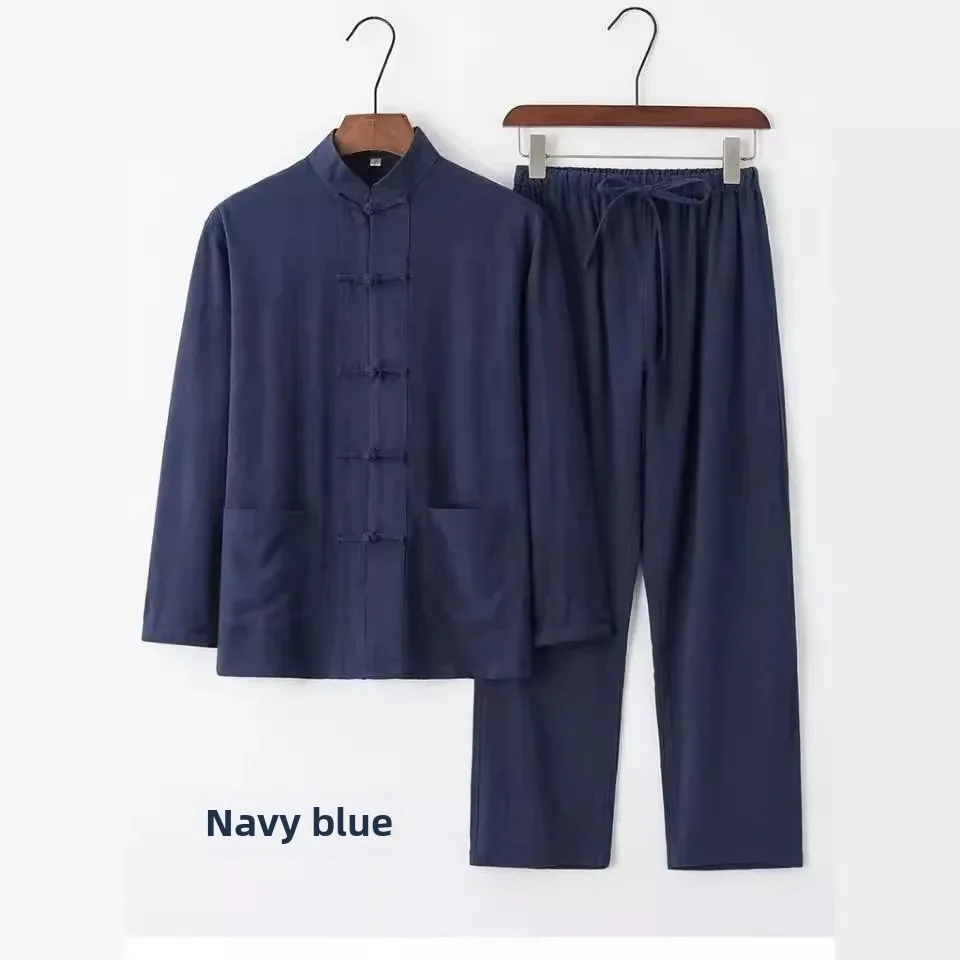 Thin set, Chinese style, cotton and linen