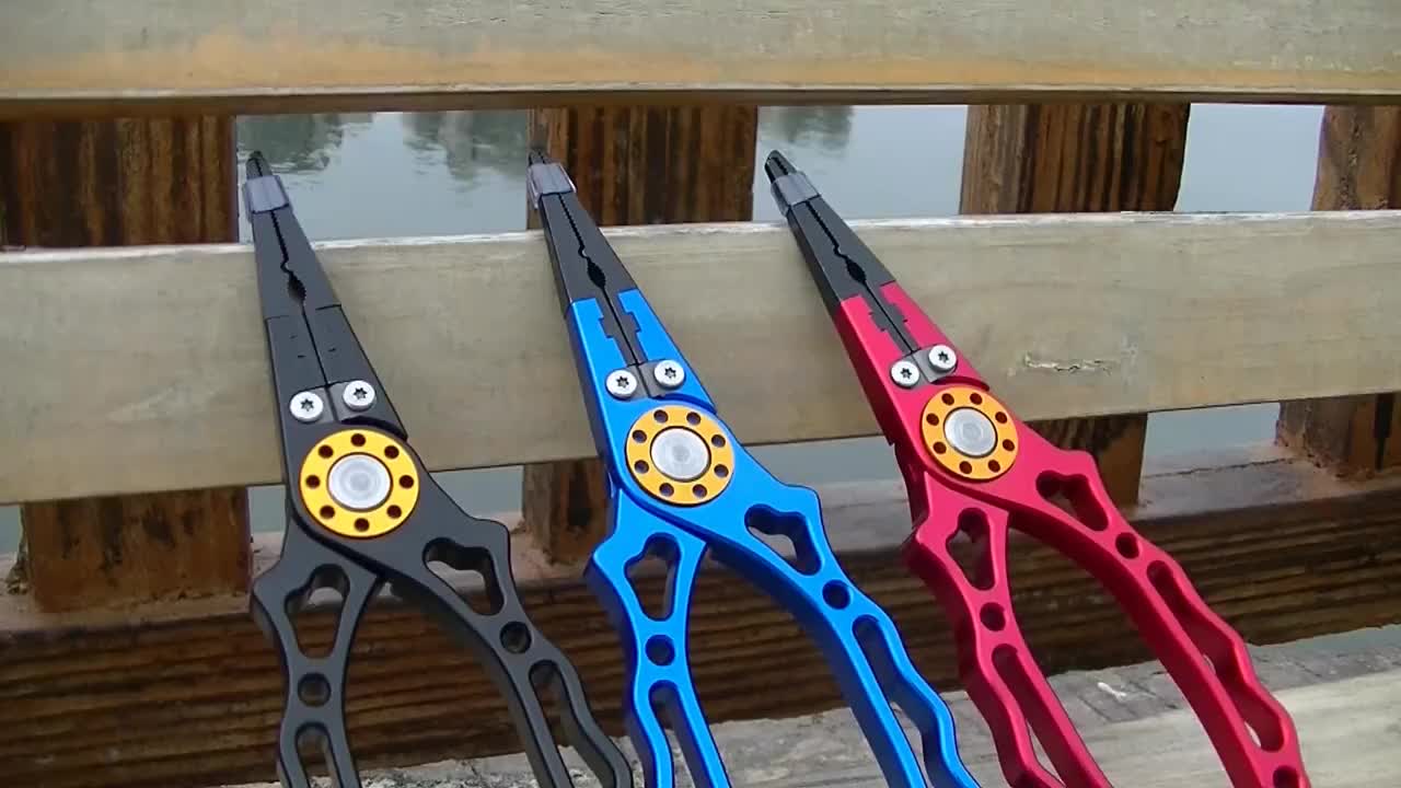 Amazon New Fishing Pliers Cnc Aluminum Alloy Multifunctional Fishing
