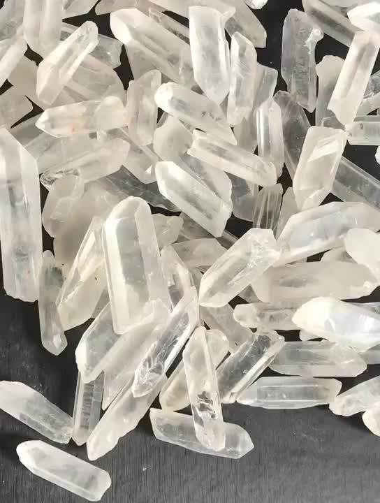 Good Quality Natural Raw Healing Quartz Crystal Terminated Point Clear