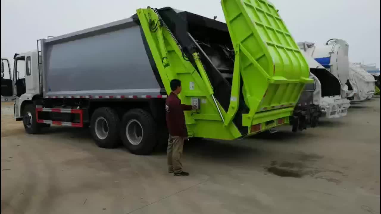Factory Direct 4x2 Waste Compactors Japan Used Compactor Garbage Truck