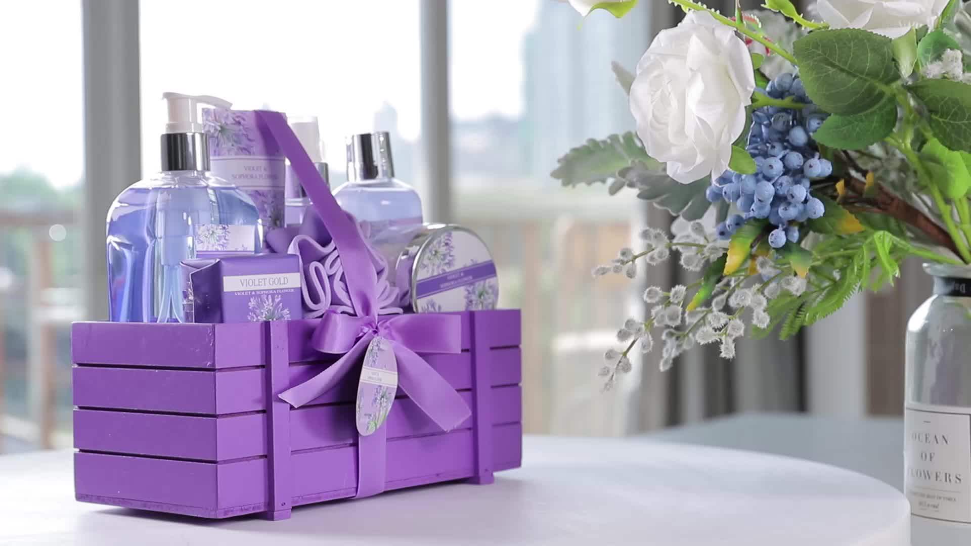 Lavender Fragrance Bath And Body Work Spa Bath Gift Set Buy Lavender Bath Gift Sets,Bath And