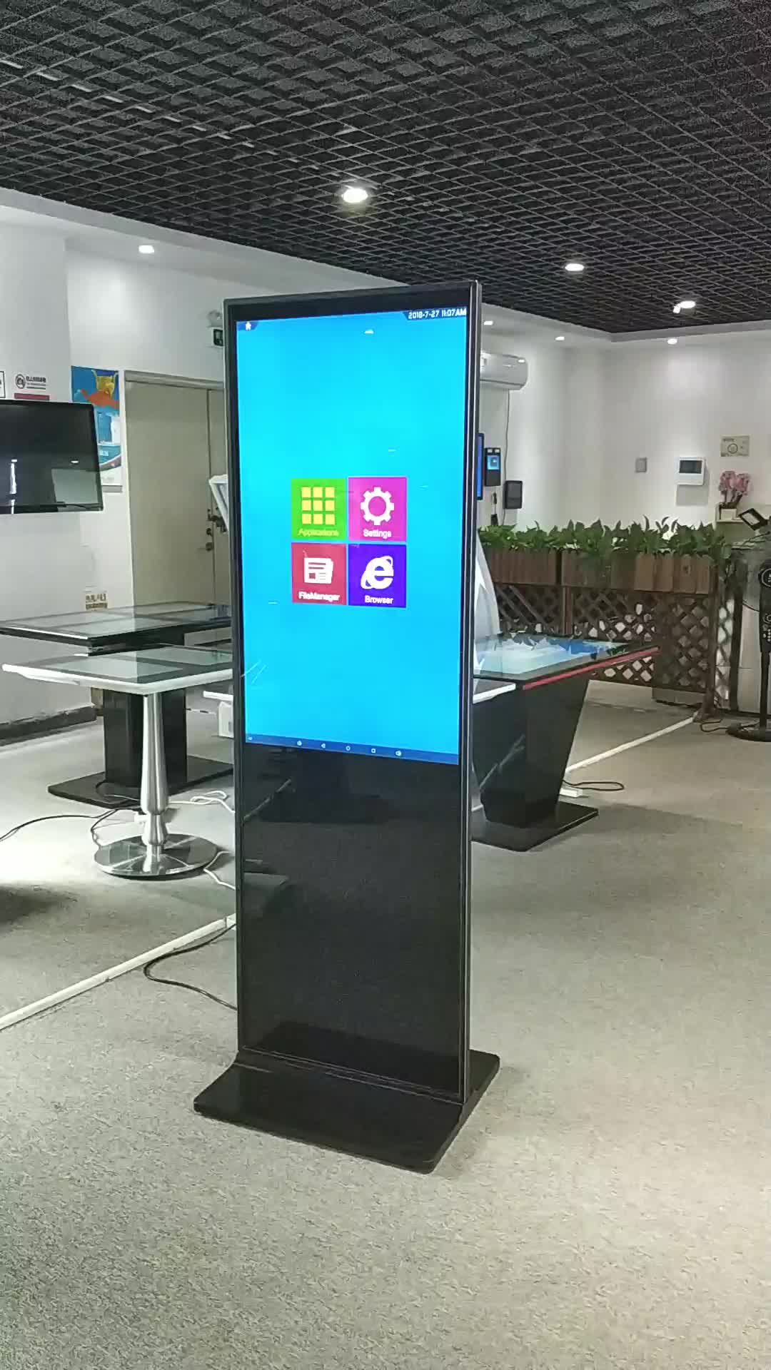 3265 Inch Touchscreen Ad Kiosk Free Standing Led Advertising Display