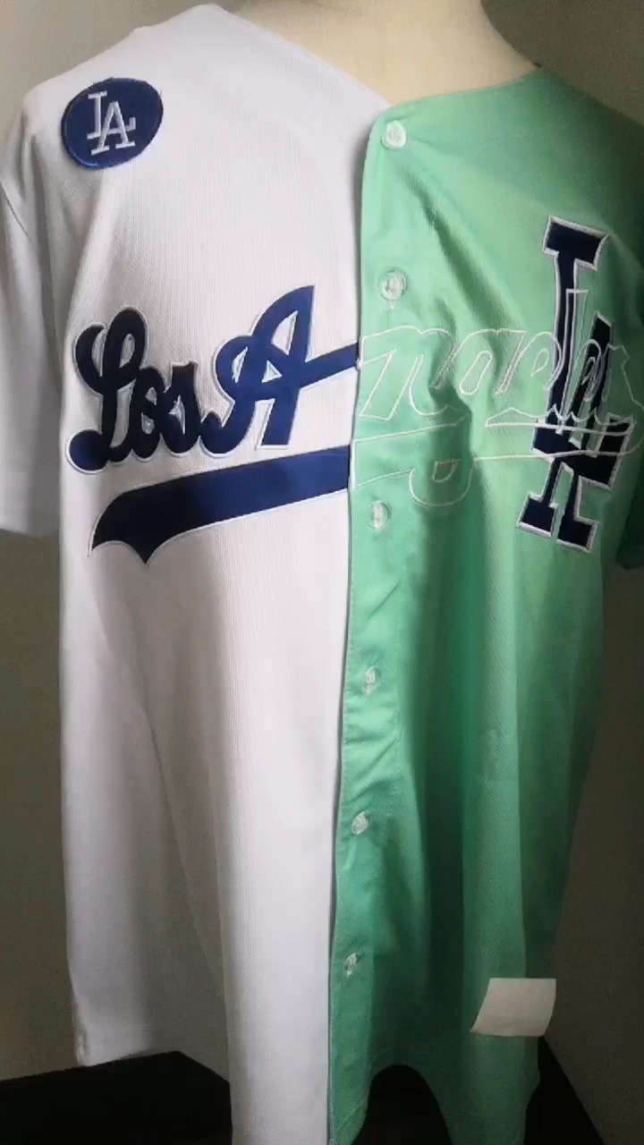 2022 All Star Wholesale Cheap Stitched Split Dodger Baseball Jerseys