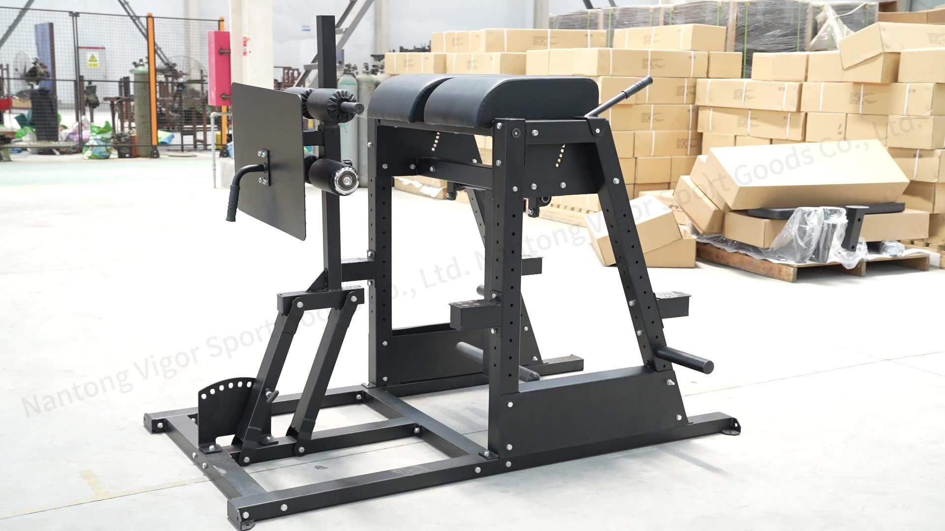 Commercial Glute Ham Developer Roman Chair Hyperextension Hips Training