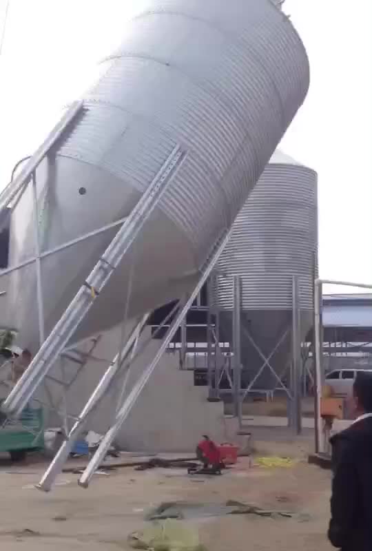 Grain Silos For Wheat Flour Mills 1000t Steel Structure Silos Buy