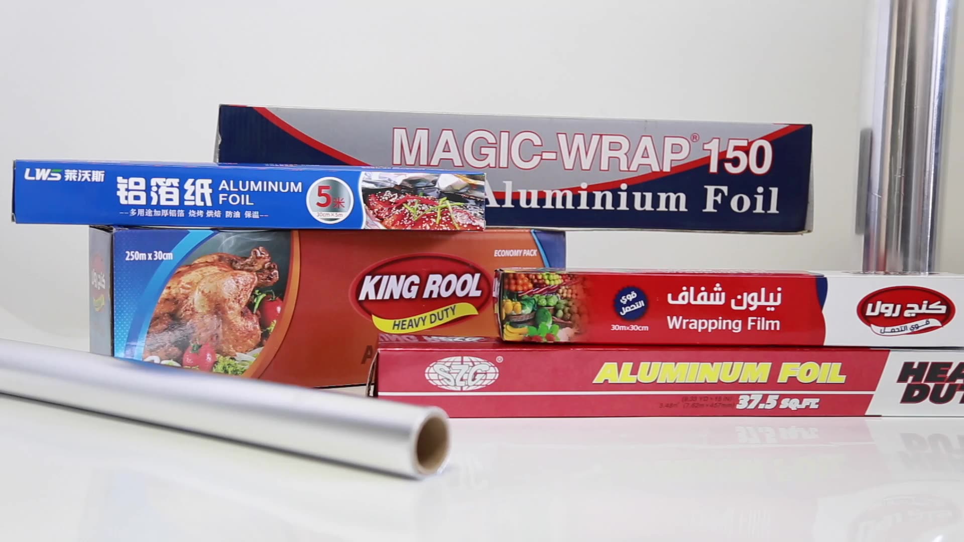 Bbq Aluminium Foil Roll For Kitchen Use Household Baking Foils