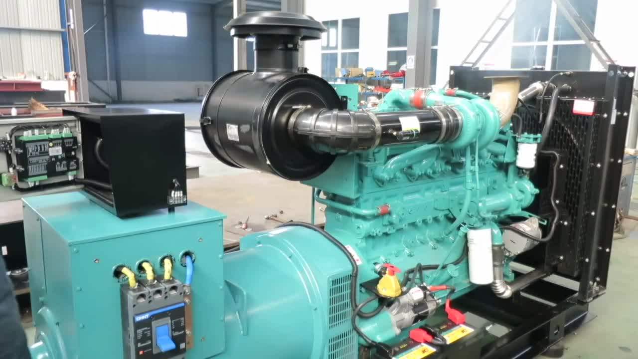 450kw Diesel Electric Generator Set With Volvo Penta Tad1642ge Engine