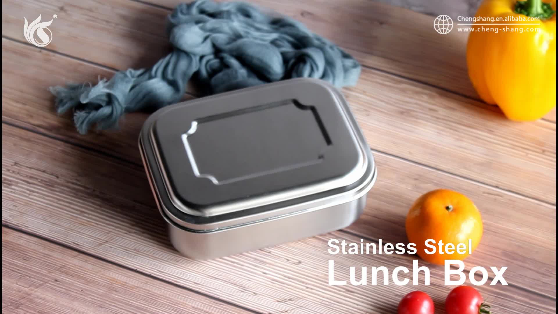 Home Premium Stainless Steel Food Containers Stainless Steel Retro