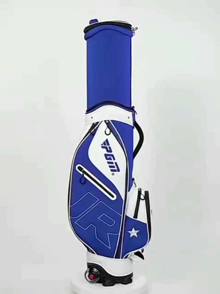 High Quality Telescopic Golf Bag With Wheels For Kids And Teenagers