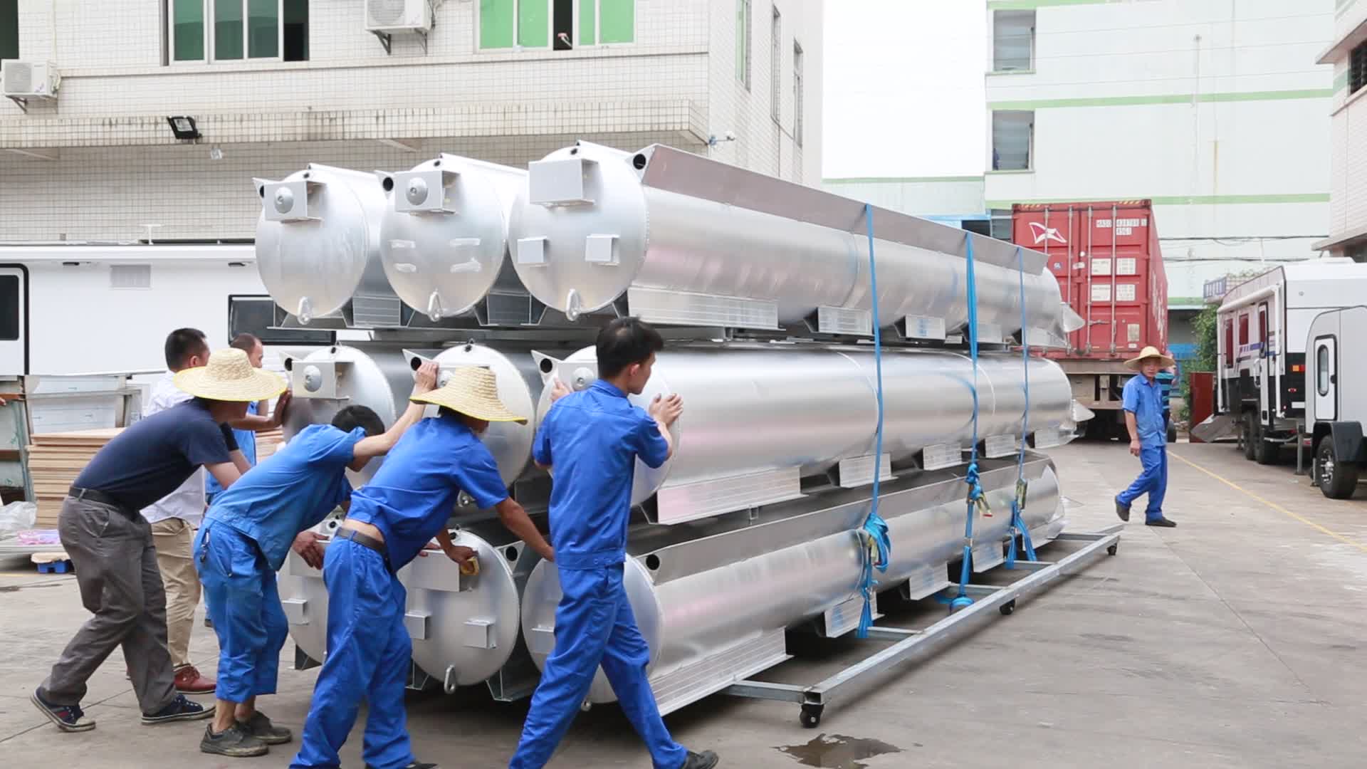 New Best Replacement Aluminum Pontoon Tube Float Logs For Pontoon Boat