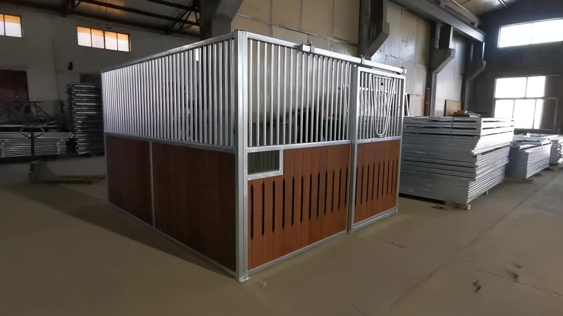 Customized Size Horse Stalls Fronts Horse Box With Sliding Door Buy