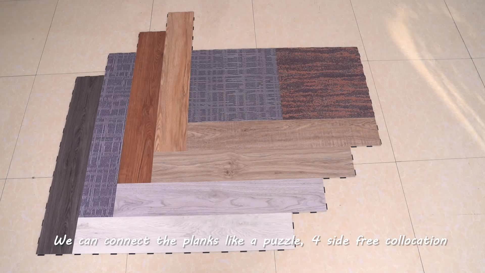 Antistatic Elevator Fireproof Plastic Interlocking Floor Tiles Pvc