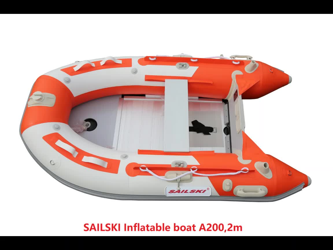 Sailski Inflatable Boat Ce Approved 2.7m/3m/3.3m/3.6m/3.8m/4.3m/4.7m/5m