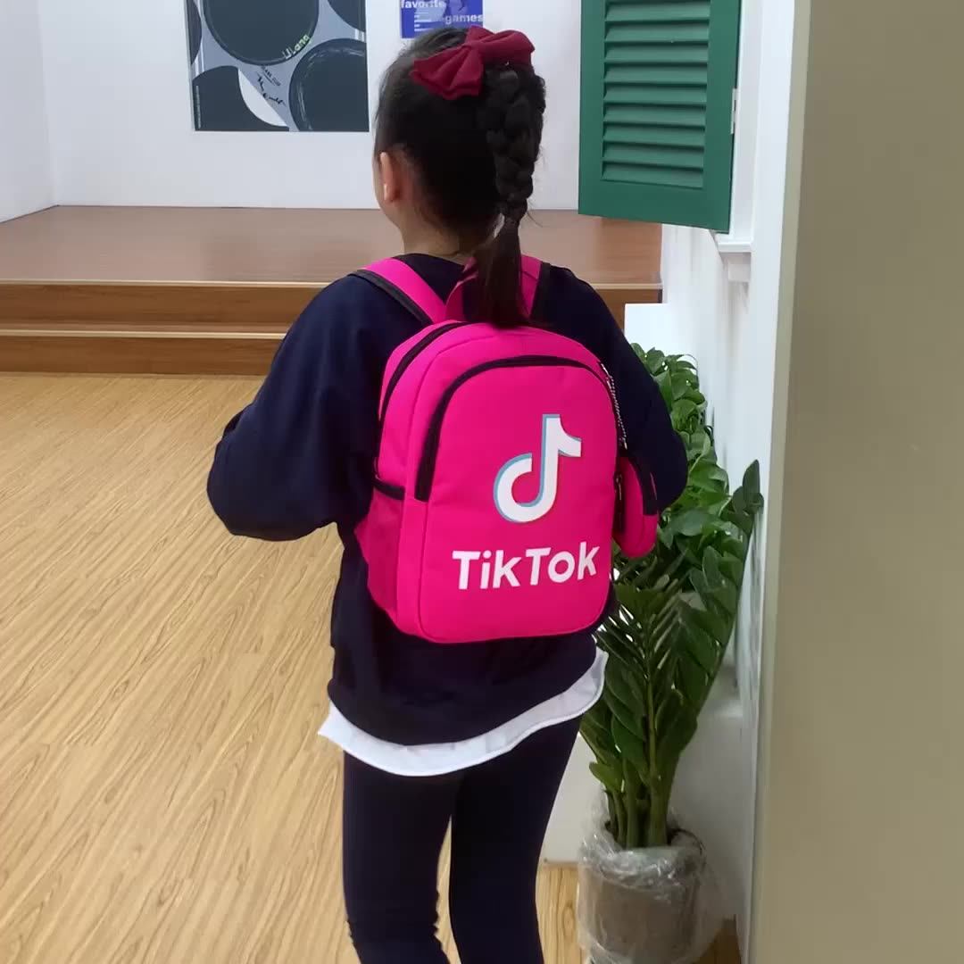 Tik Tok Muster Backpace USB Aufladen Rucksack Schultasche für Teenager  Mädchen Jungen Rucksäcke Große Kapazität Büchertasche Kindertasche  Schultasche – günstig im Onlineshop von Joom kaufen