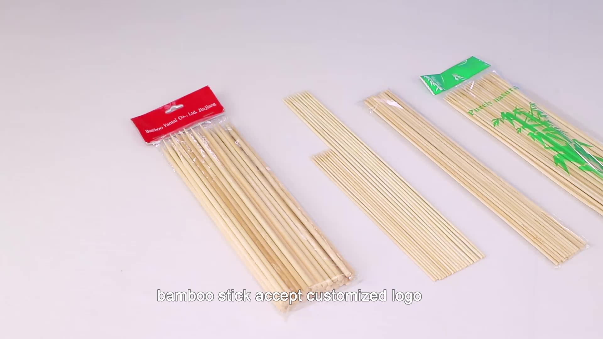The Strong Length Bamboo Marshmallow Sticks 5.0*90cm Bamboo Kite Stick