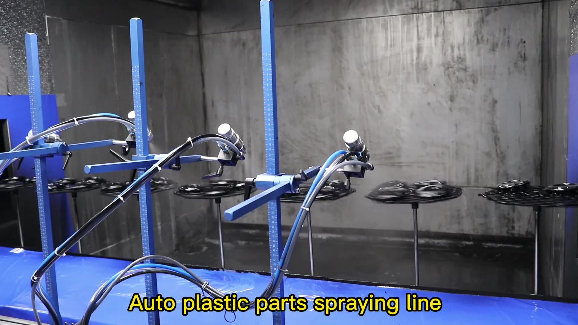Automated Spray Coating System Painting Production Line For Manufacture