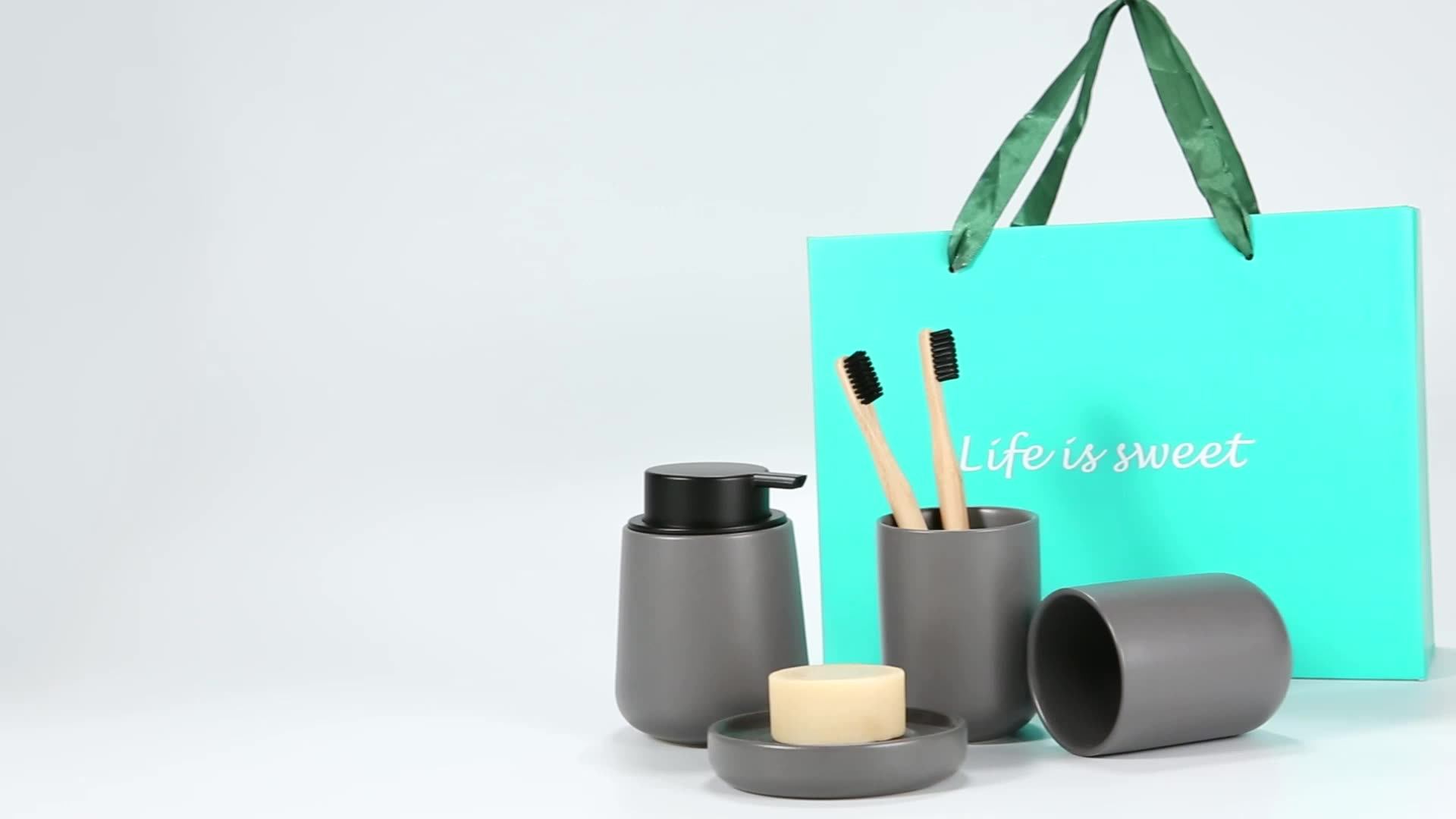 Wholesale Hot Selling Ceramic Bathroom Set Accessories Bath Set Buy