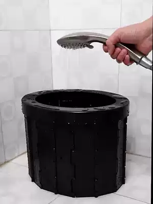 Outdoor mobile toilet Portable car toilet Car folding travel emergency traffic jam large adult men and women deodorant