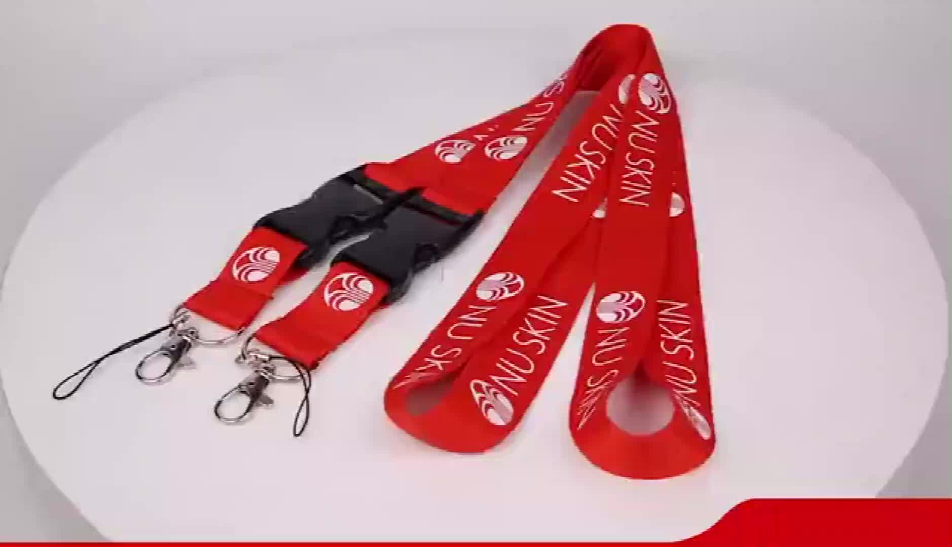 Custom Slider Cord Neck Strap Elastic Round Woven Lanyard For Phone