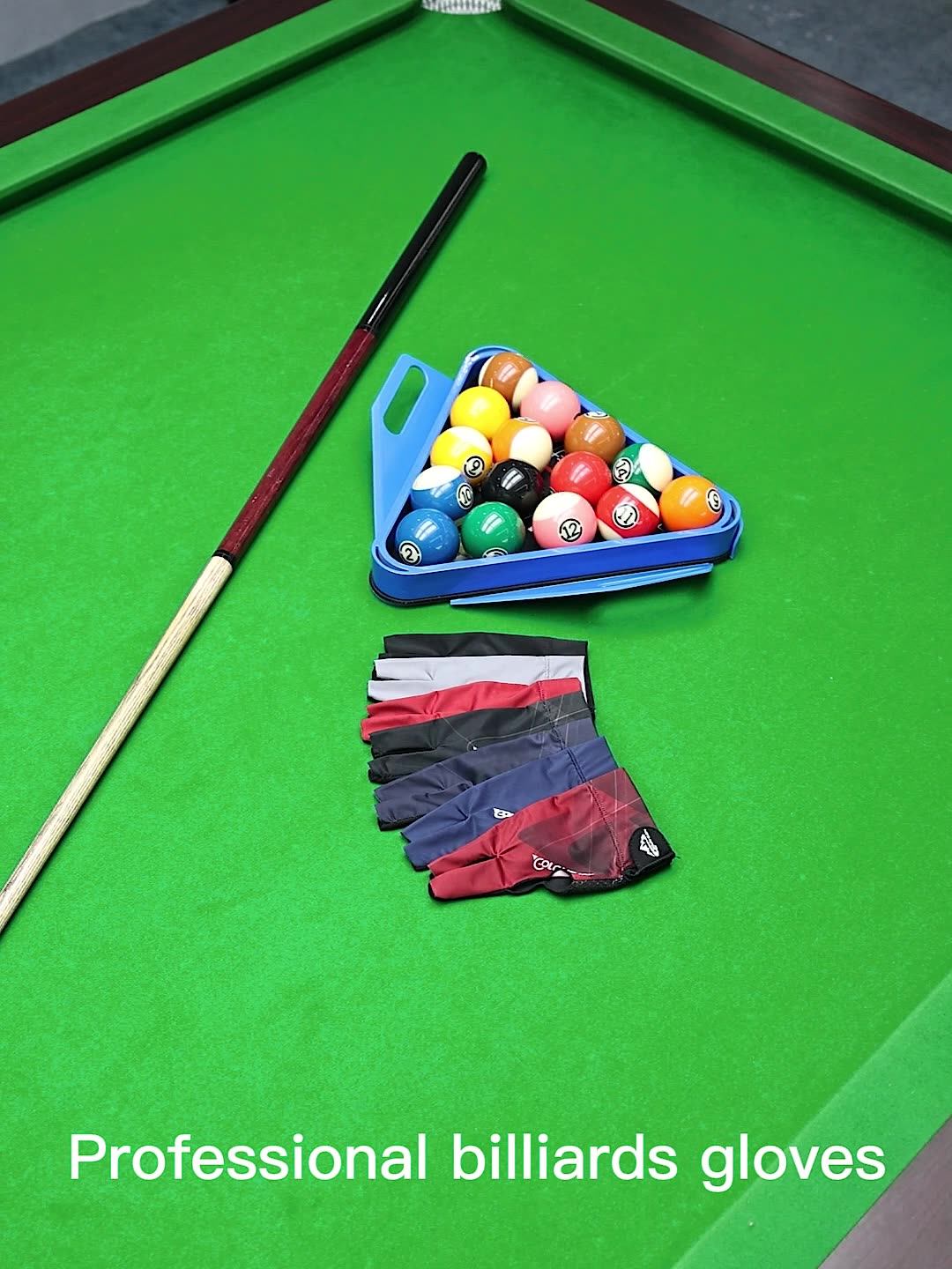 Cue Stick Billiard Gloves Breathable 3 Finger Billiard Gloves Snooker