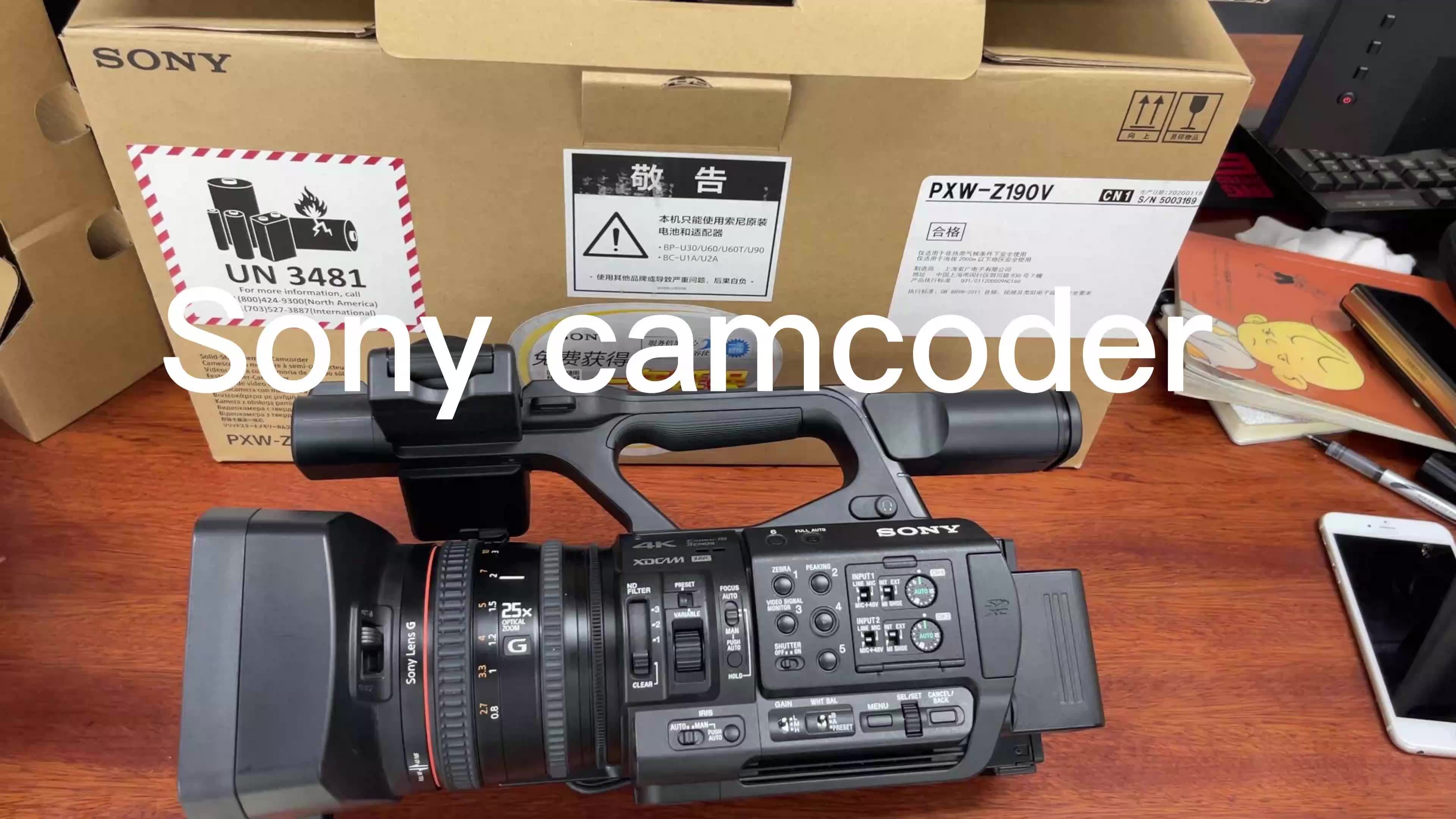 Factory wholesale Sony HXRNX200 Professional Digital Cameras Tiktok