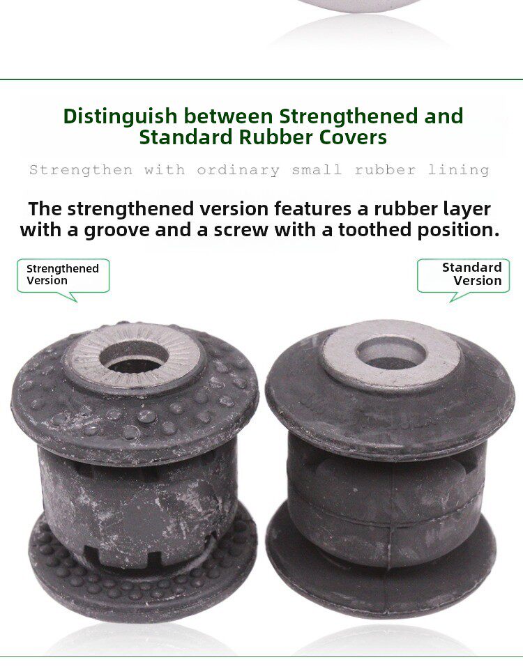 Рука рукавом 奥迪a3探歌岳途观l新明锐速派柯迪亚克mqb平台下悬挂三角摆臂胶套