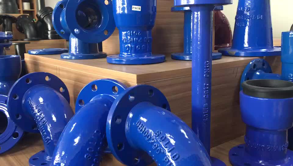 ISO2531/EN545/EN598 DCI pipes and fittings, View DCI pipe fittings