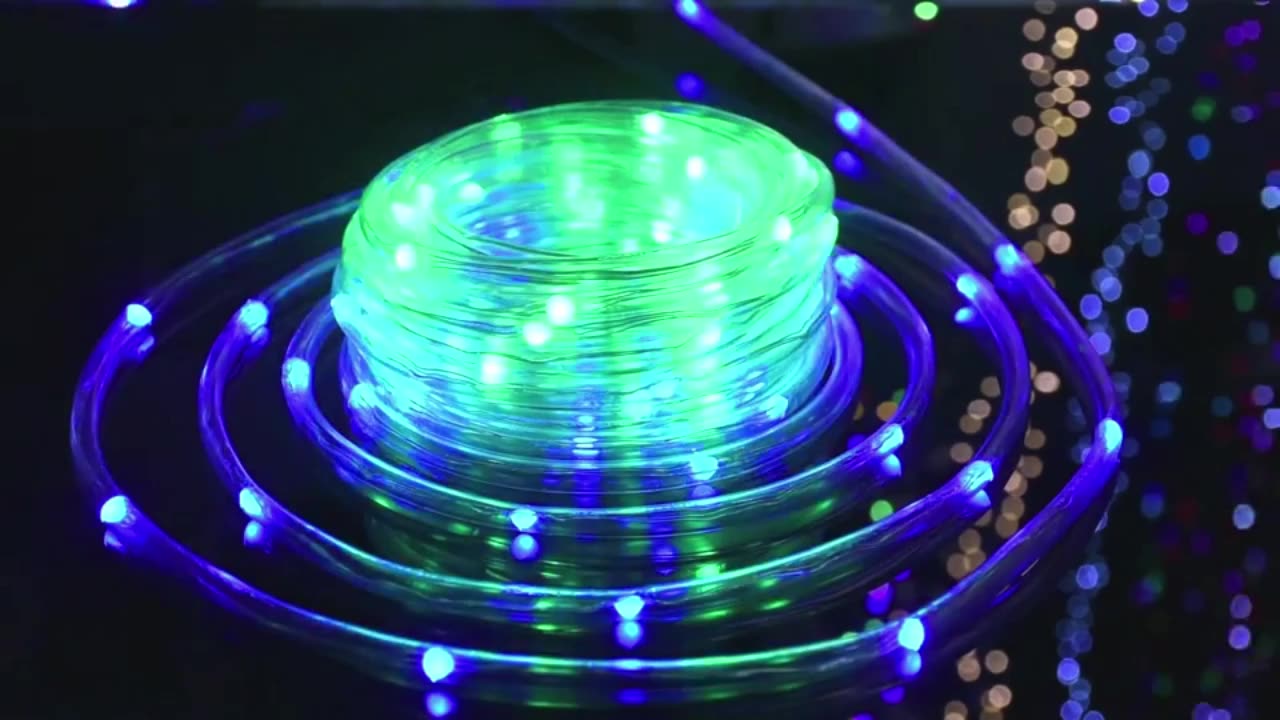 Neon Lights Kingyi 10m Solar Power Christmas Decor Tree Led Lights For