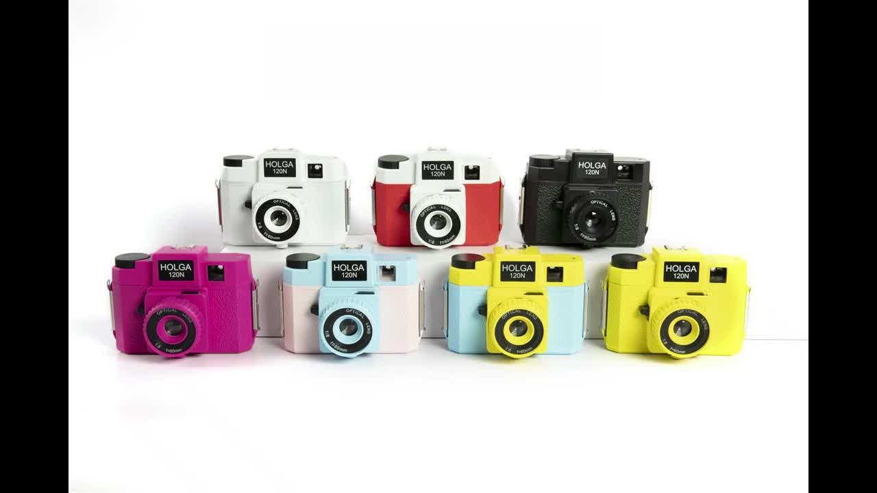 Holga 120n Plastic Medium Format Fixed Focus Mini Instant Camera Film