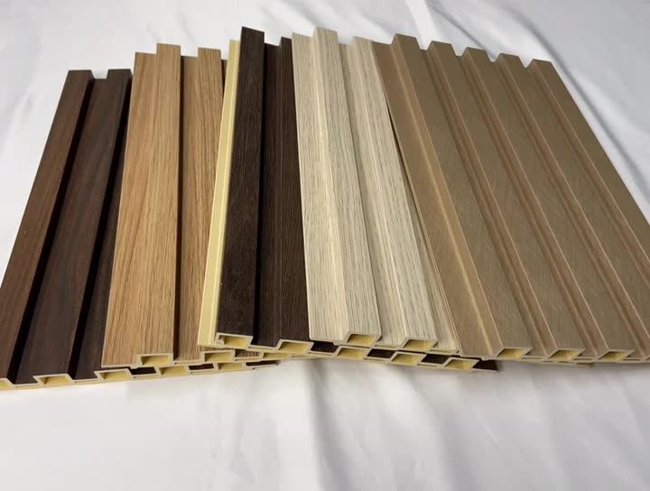 9mm Moistureproof Decorative Pvc Wall Panel Laminated Cladding Durable