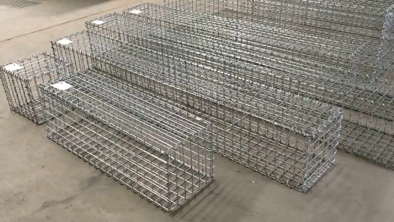 Garden Beautiful Decor 4,5,6mm Wire Diameter Gabion Stone Cage Cost