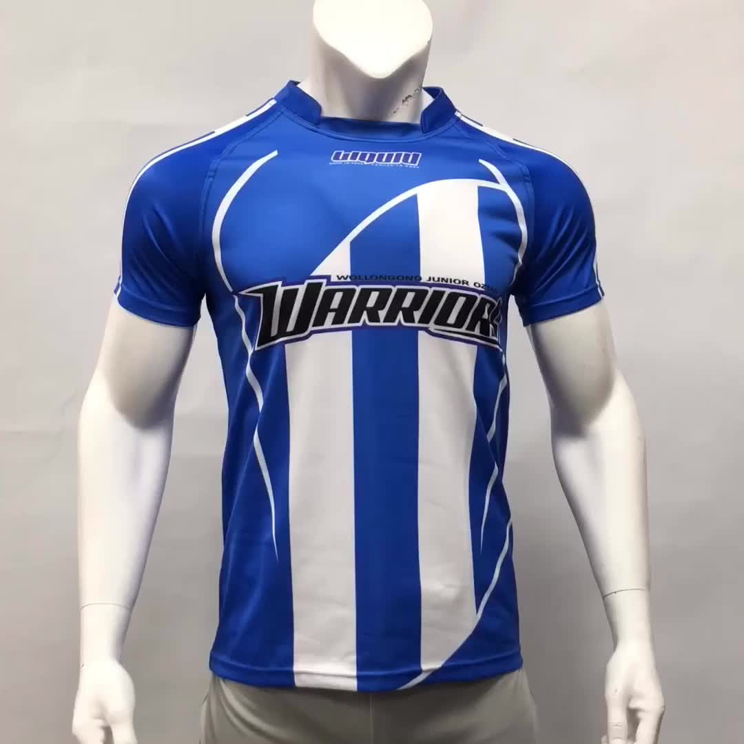 Wholesale Sublimation Custom Rugby Jersey Wear Cheap Rugby Uniform Suit